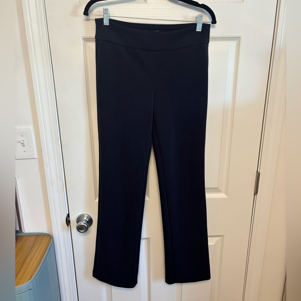 Christian Siriano Midnight Navy Flare Pants. Small